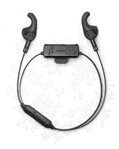 Безжични спортни слушалки Philips - TAA3206BK, черни - 3